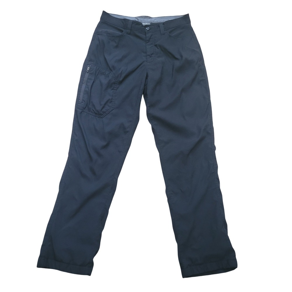 Eddie Bauer First Ascent‎ Mens Pants Black 32x32 Flannel LIned